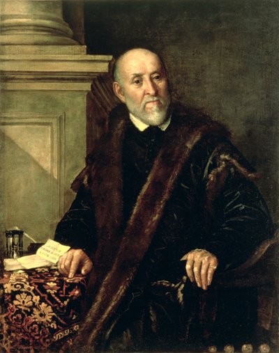 Portrait of Tommaso Giunta, 1563 by Benedetto Caliari